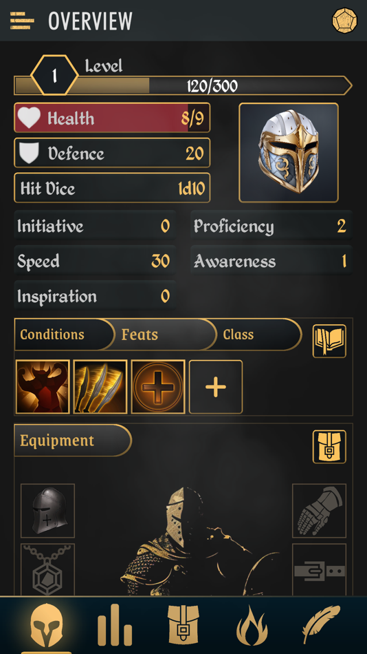 #1. Rollplay - Character Sheet (iOS) 由: Daydream Software