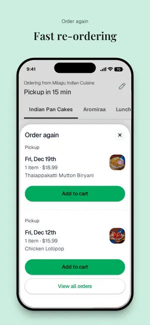 Milagu Indian Cuisine screenshot 4