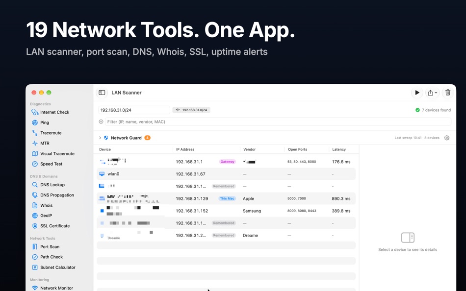 #2. Netutilus: WiFi & Speed Test (macOS) Ved: Oleksandr Kozlovskyi