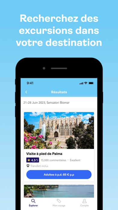 Screenshot #2 pour TUI: Vacances, Voyage et Hôtel