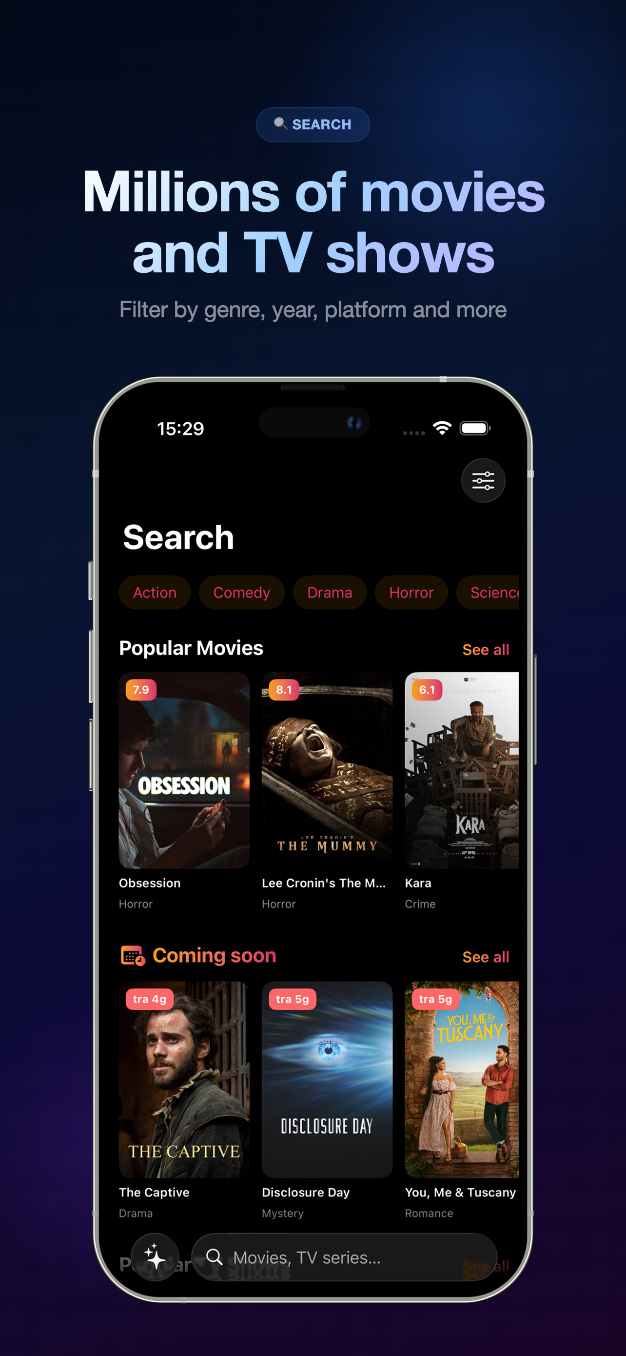 TVNotify: Serie TV e Film