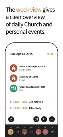 ChurchCal: Church Calendar screenshot