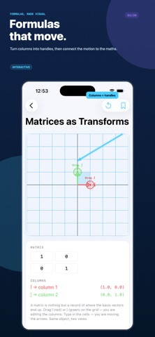 Linear Algebra : MatrixViz screenshot