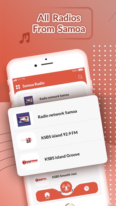Screenshot #1 pour Radio Samoa - All Live FM AM
