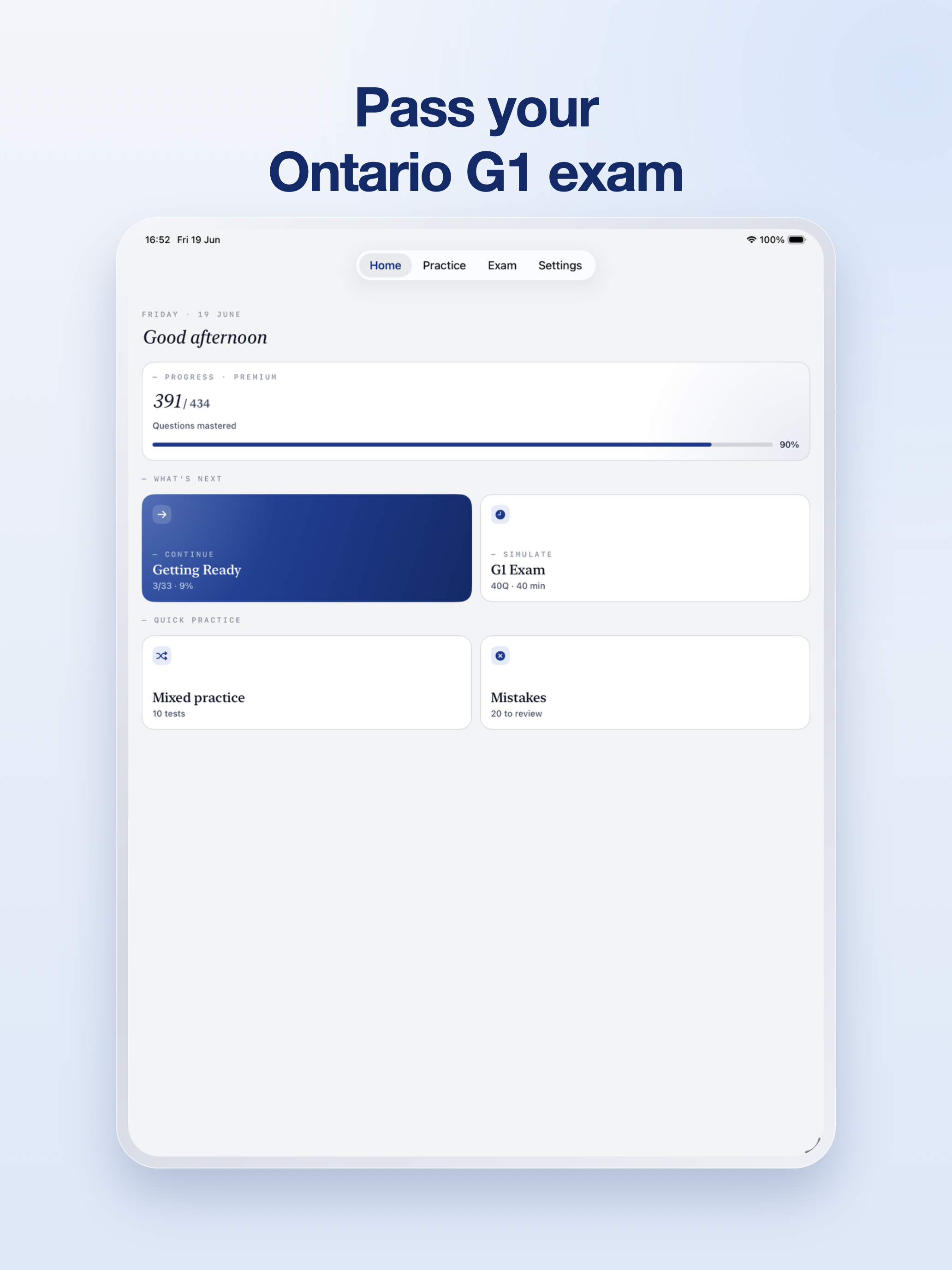 G1 Pro: Ontario Driving Test screenshot 9