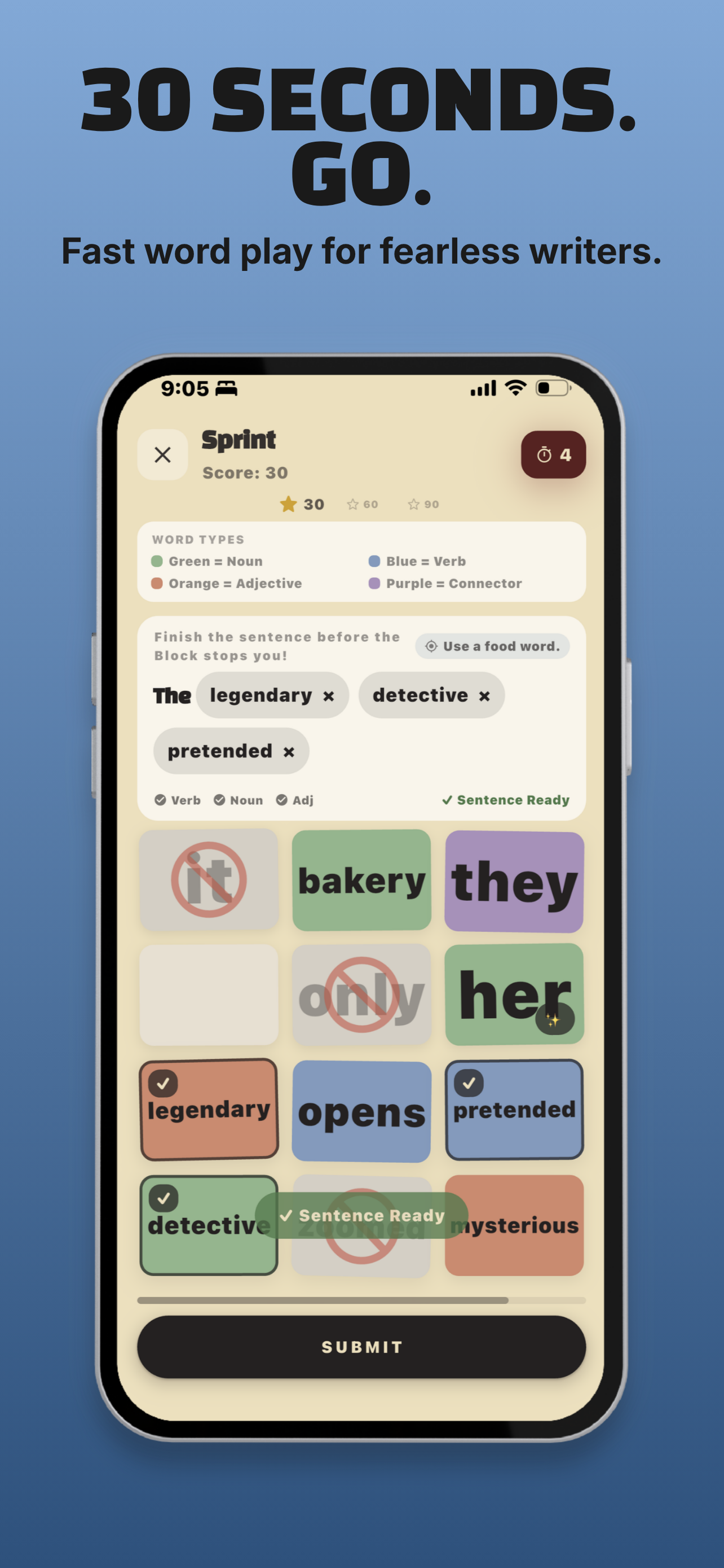 Writer's Block! Word Game screenshot 8