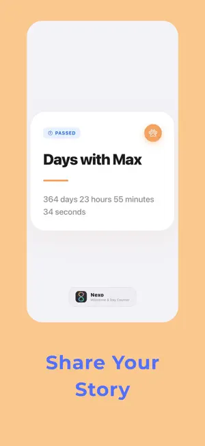 Nexo - Milestone Counter screenshot 2