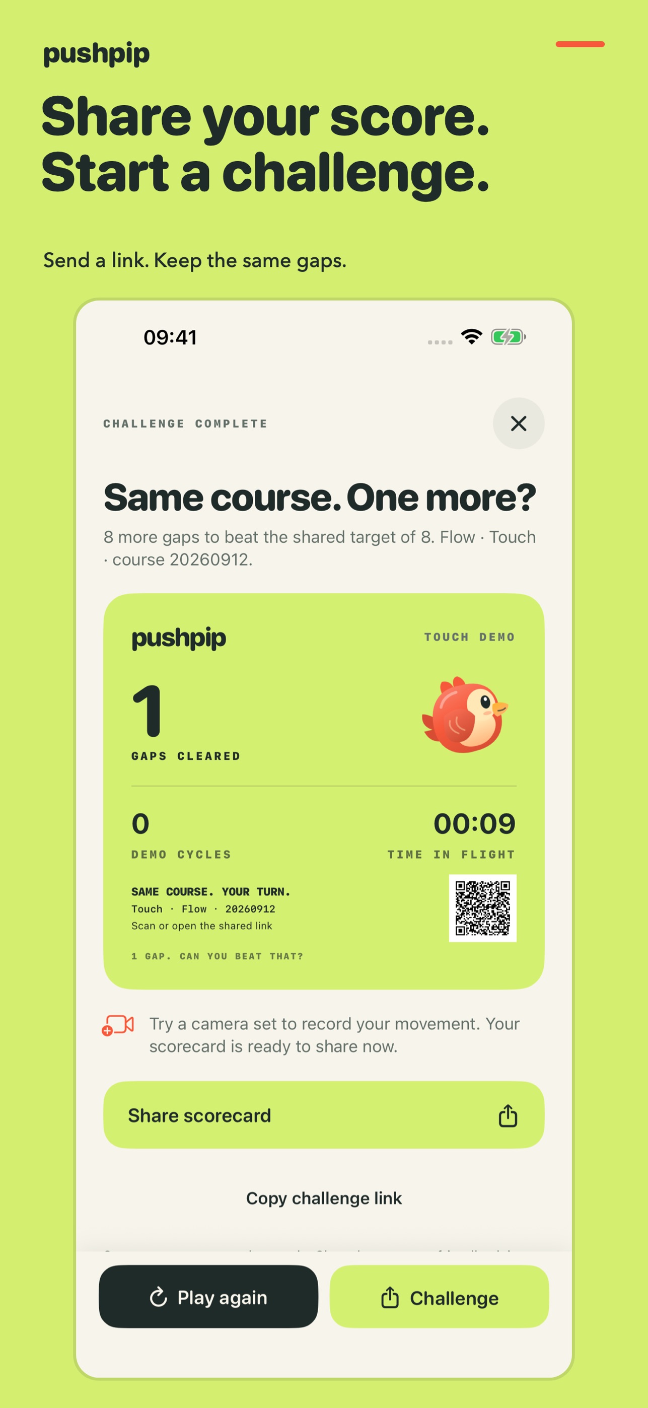 Screenshot 3 of PushPip: Push Up Workout Game