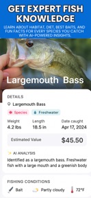 Fish identification screenshot