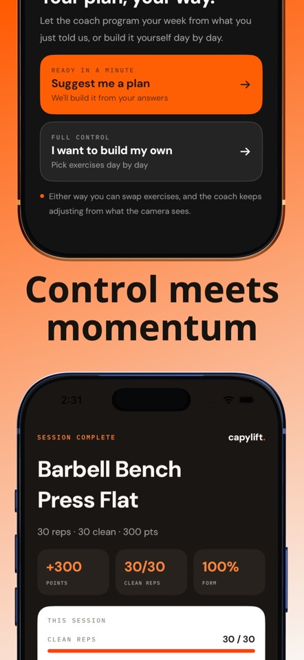 Capylift: AI Fitness Trainer screenshot 9