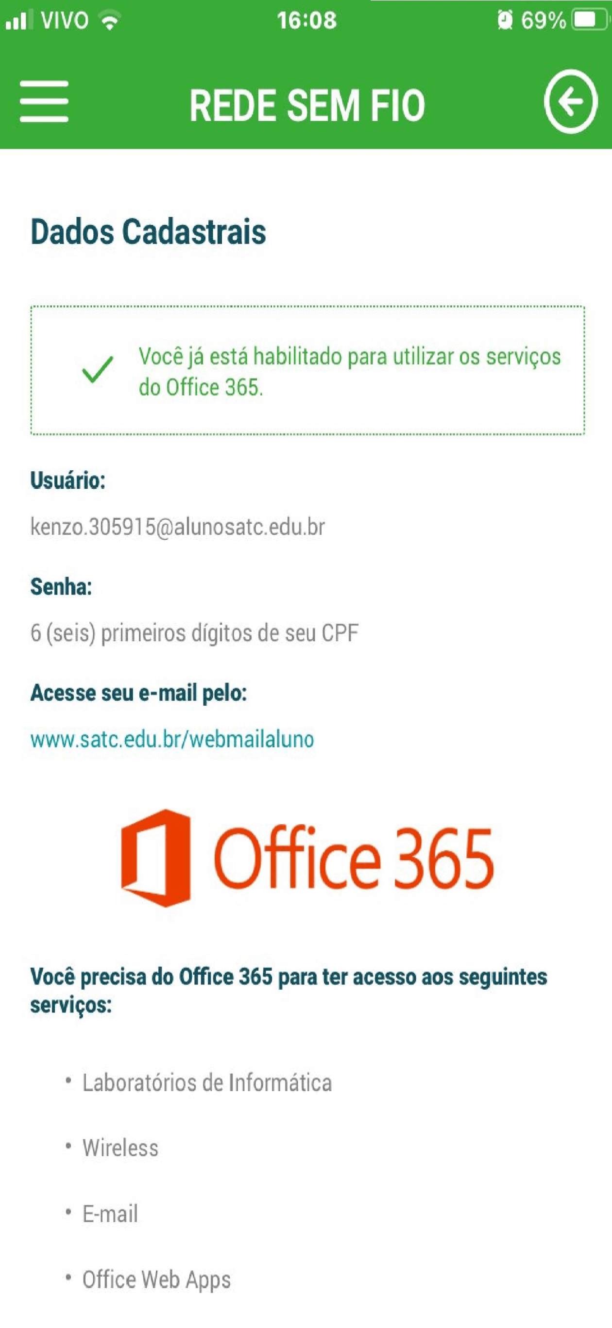 Colégio SATC (Novo) screenshot 6
