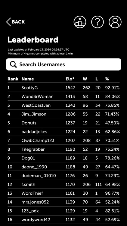 Qwibble: Multiplayer Word Game