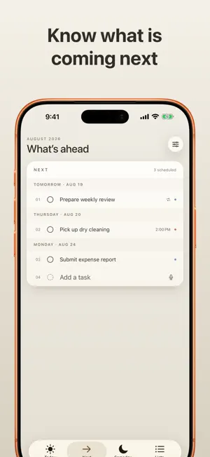 Daycard • Today's Reminders screenshot 2