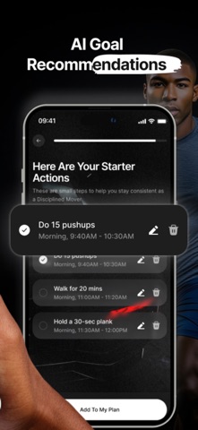 The LockedIN Mindset iPhone screenshot