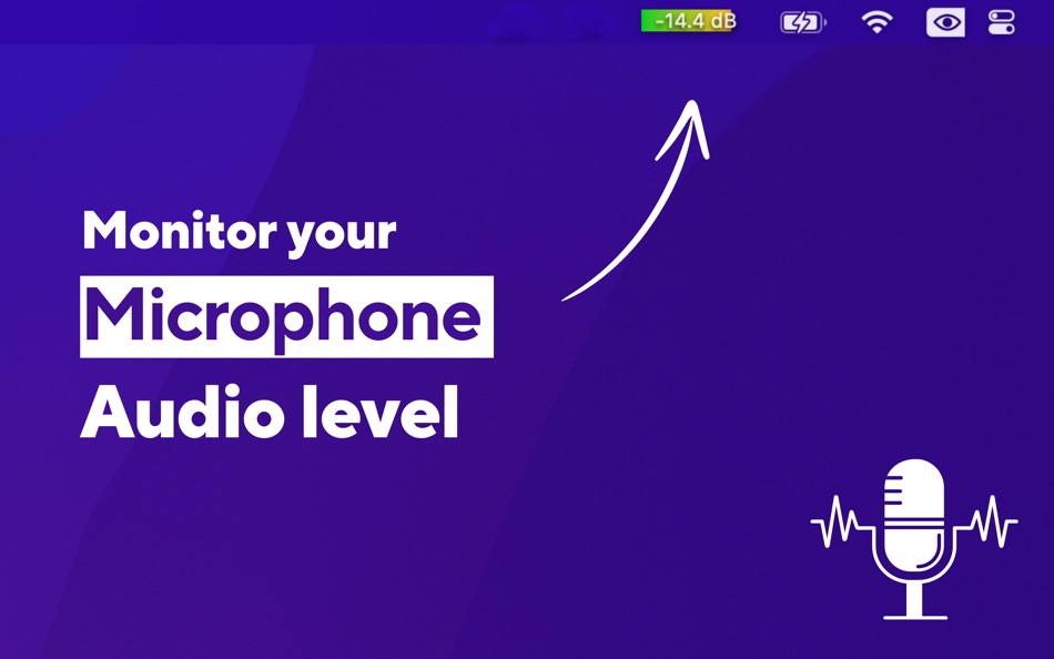 #1. Mic Audio Level (macOS) 由: Clement Rousseau