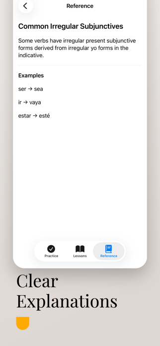 Spanish Subjunctive: Practice Screenshot 2 of 5