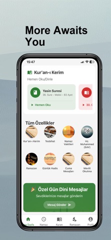 Ramadan 2026 Audio Quran Salah iPhone screenshot