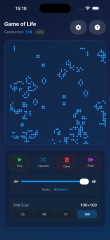 Game of Life AI screenshot