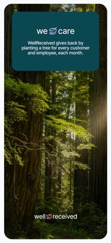WellReceived iPhone screenshot