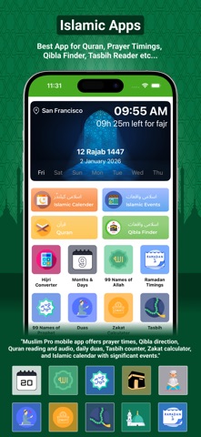 Islamic Prayer & Athan Times Screenshot 1 of 8