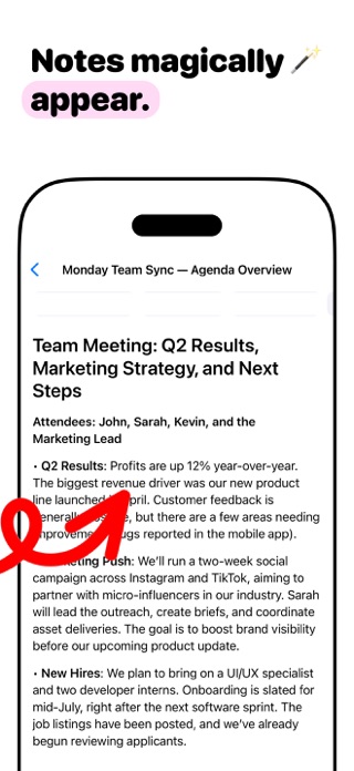 Notebook : AI Note Taker LM Screenshot 2 of 6