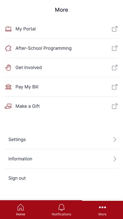Wakefield School iPhone screenshot 2 - Education app