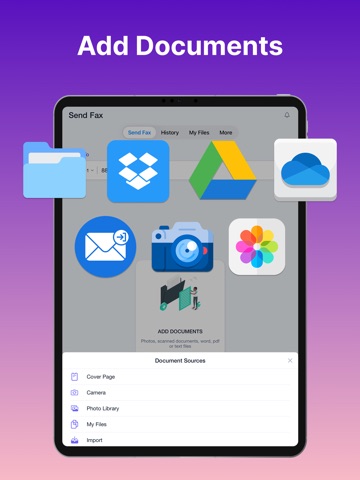 Fax Hero: Send Fax from iPhone iPad screenshot