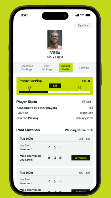 Prime Padel Screenshot