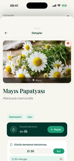Capture d'écran de Tıbbi Bitkiler Atlası sur iPhone 5