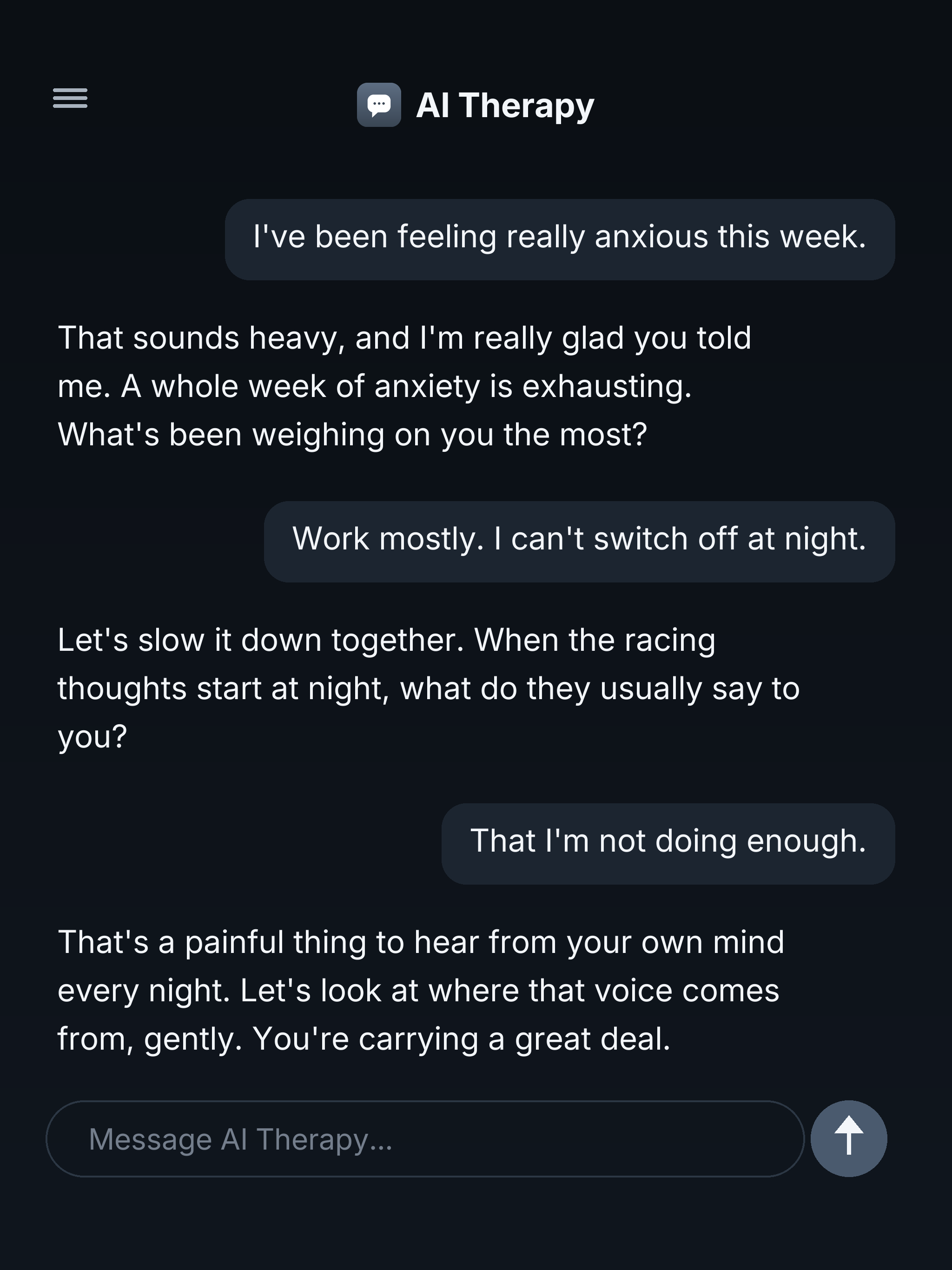AI Therapy: Talk It Through screenshot 5