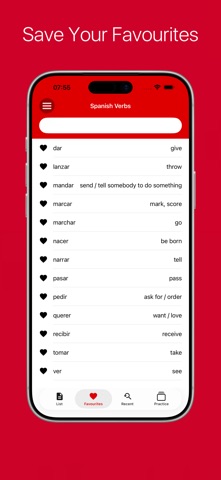 Spanish Verb Conjugator Pro Screenshot 4 of 9
