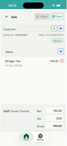 Krutec Kasse screenshot