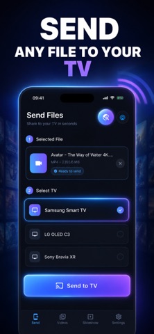 Send Files To TV - Share iPhone screenshot