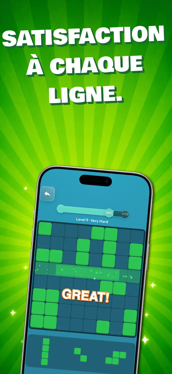 Screenshot #2 pour Block Puzzle Blast - Colour