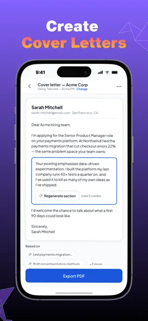 AI Resume Builder: ResumateAI screenshot 2