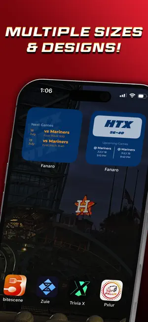 Fanaro: Sports Widgets screenshot 4