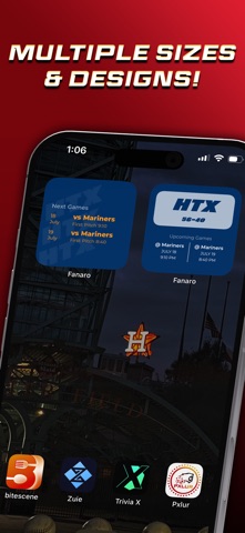 Fanaro: Sports Widgets screenshot