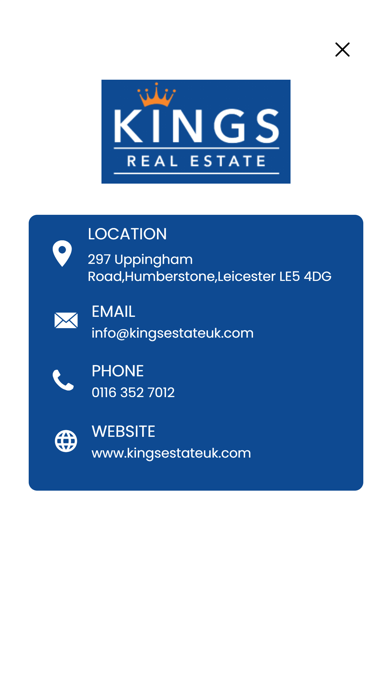 Kings Real Estate Screenshot