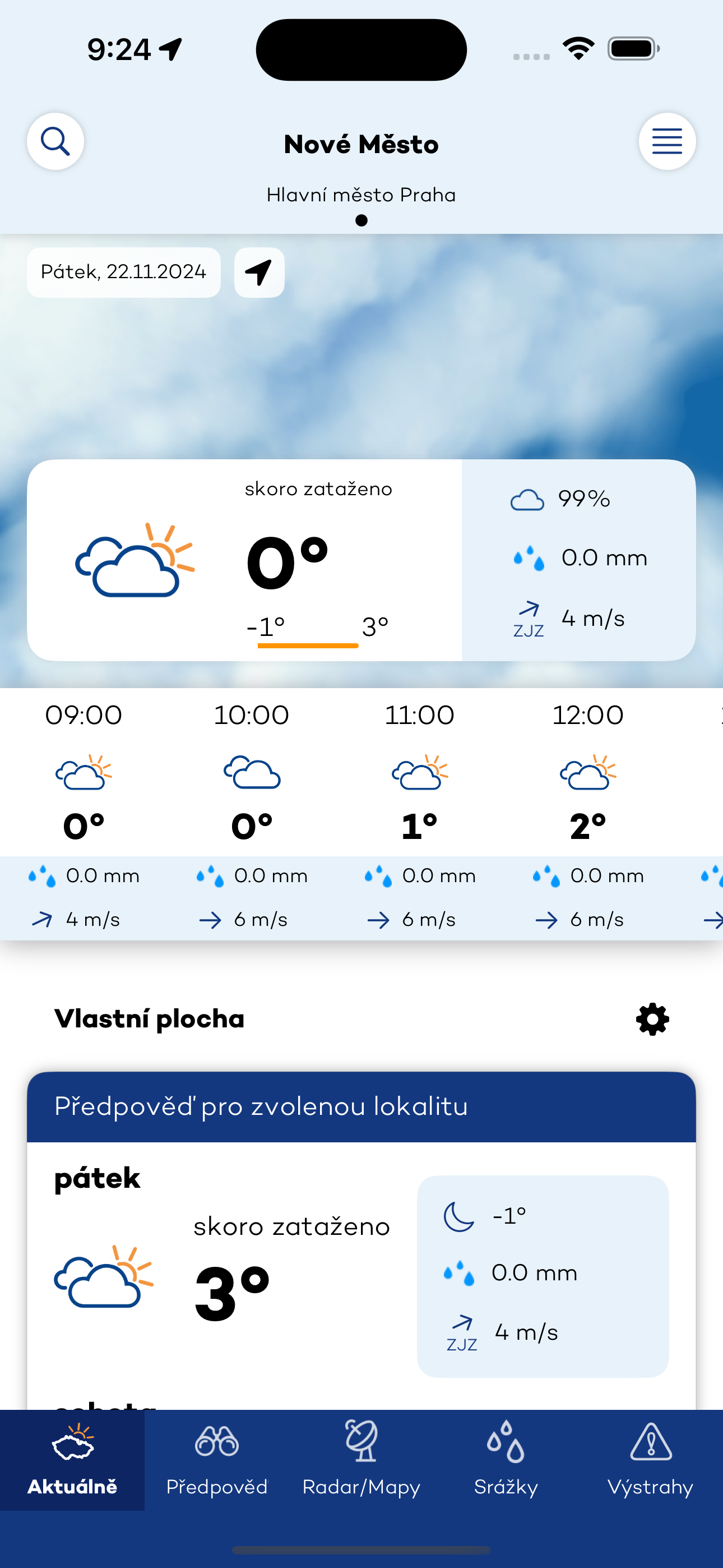 Počasí ČHMÚ