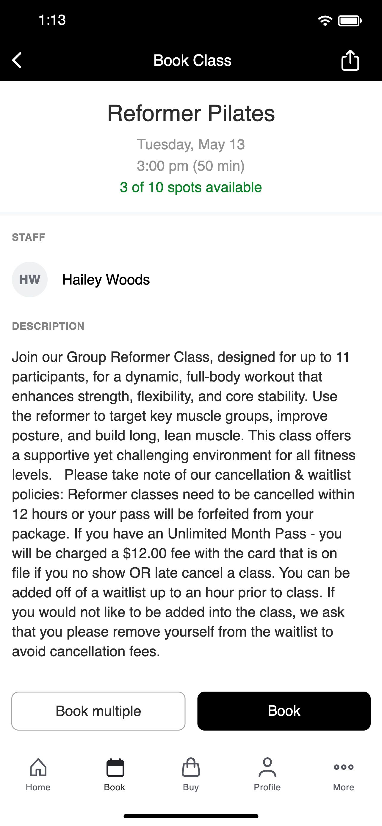 Move Pilates Studio