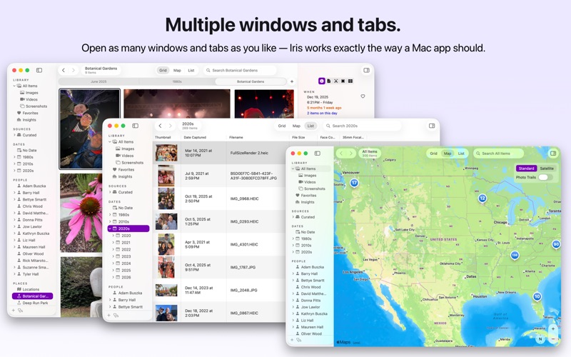 Iris: Photo & Video Library screenshot