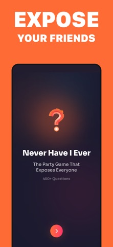 Never Have I Ever: Party iPhone screenshot