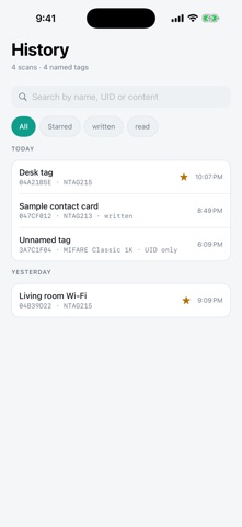 NFC Kit - Read Write Tags Screenshot 8 of 10