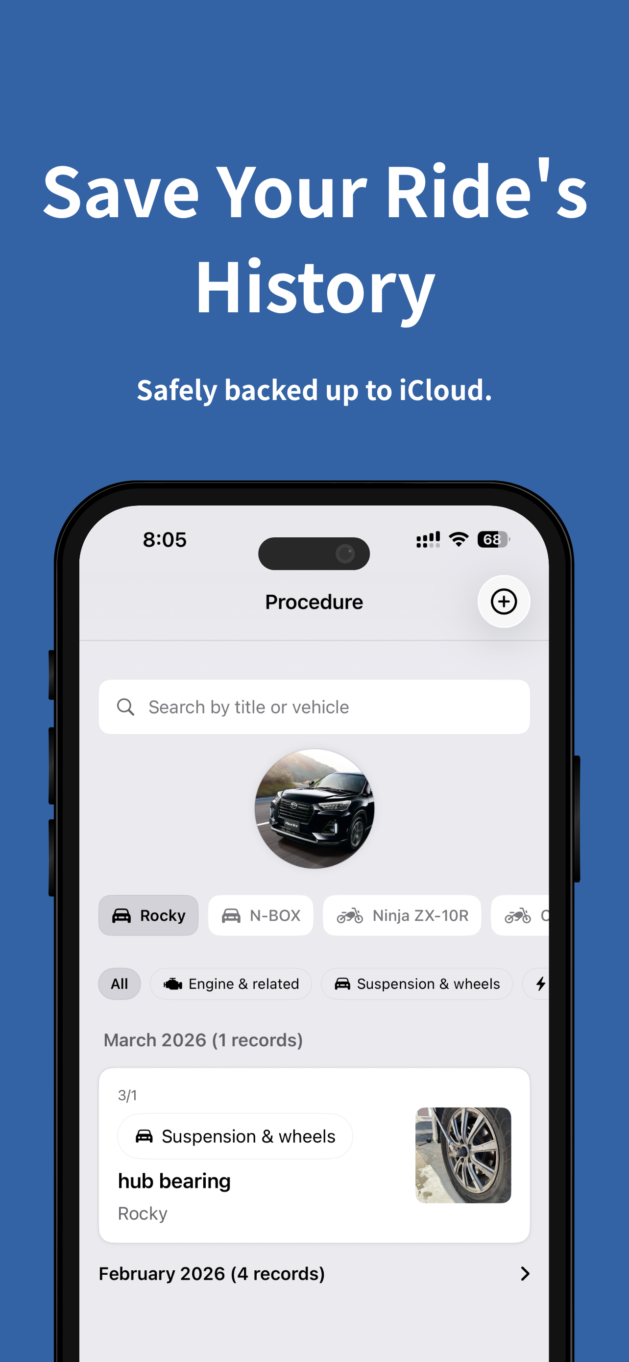Garelog: DIY Car & Bike Log screenshot 4