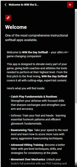 WIN the Day Softball screenshot 2
