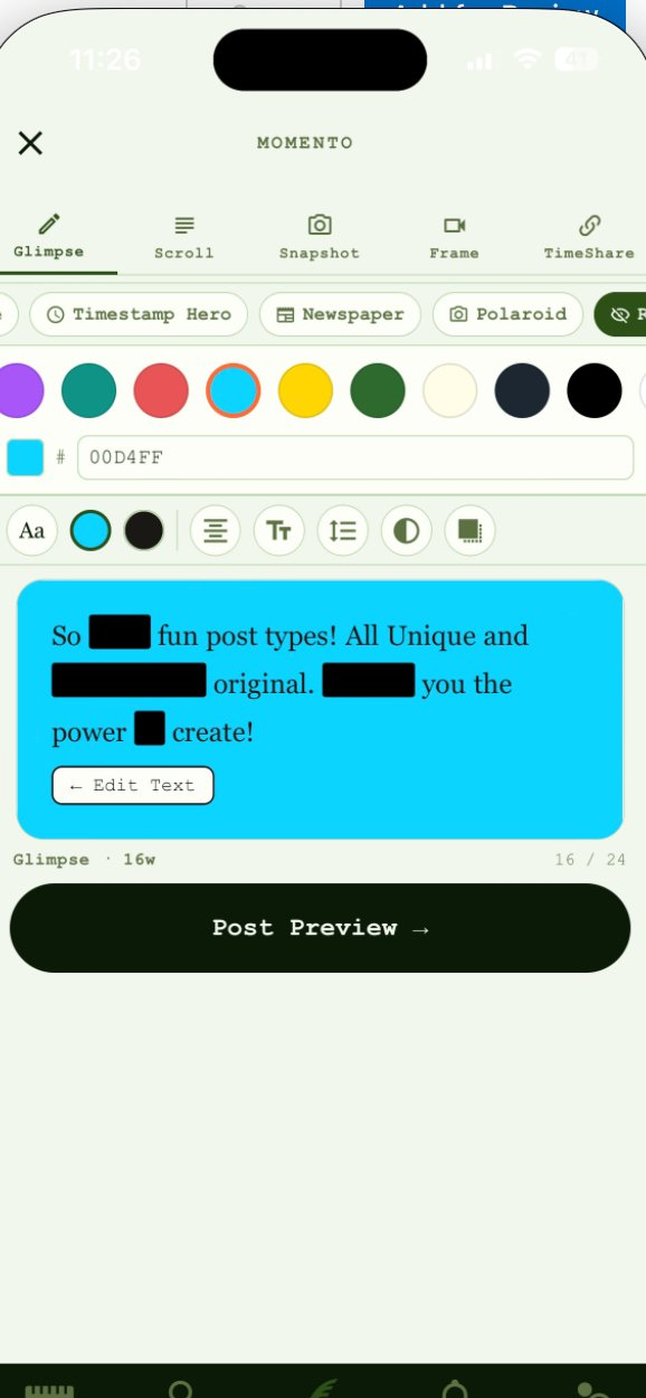 TimeLine: Share Moments Today screenshot 5