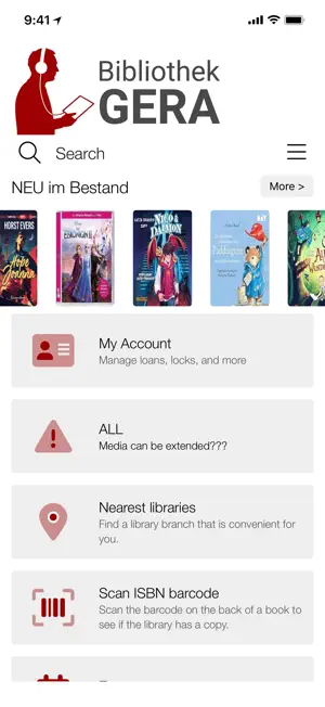 Bibliothek Gera screenshot 1