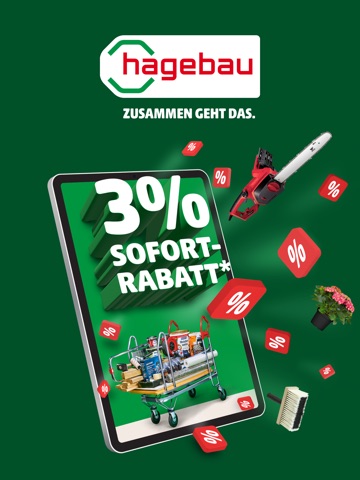 Hagebau App iPad screenshot 1