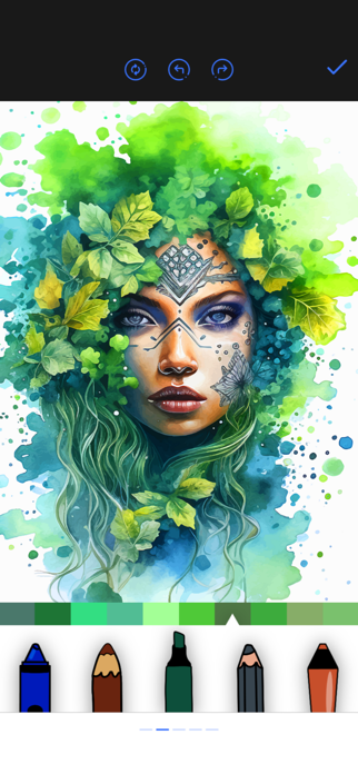 AI : Coloring Book & Drawing Screenshot 1 of 4