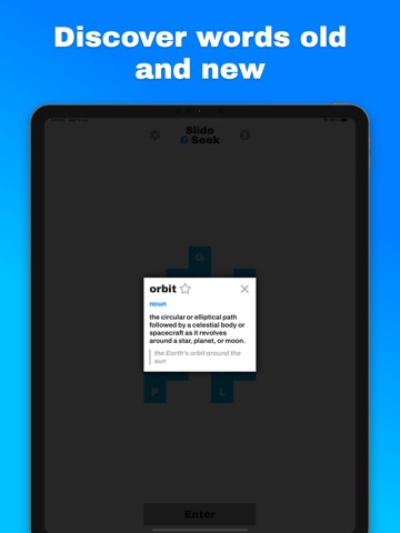 Slide & Seek iPad screenshot